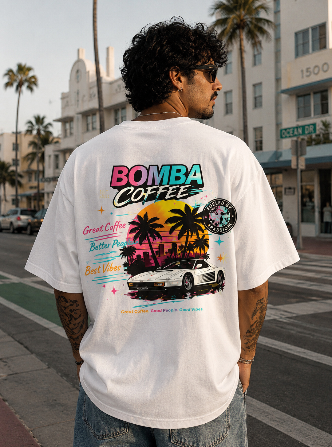 SUNSET DRIVE Tee