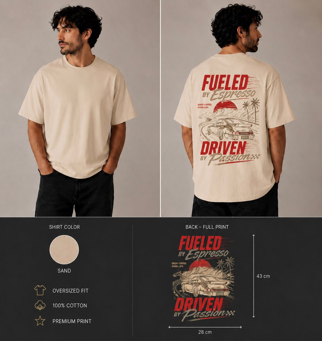 FUELED BY ESPRESSO Tee